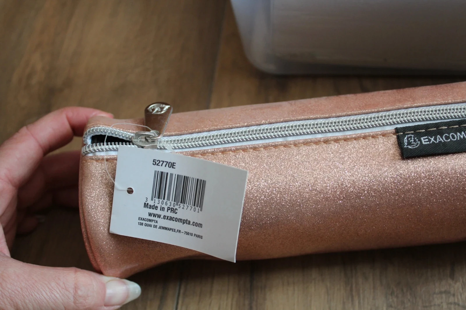 Magnifique Exacompta School Bag - Rose Gold Sequined – photo 3